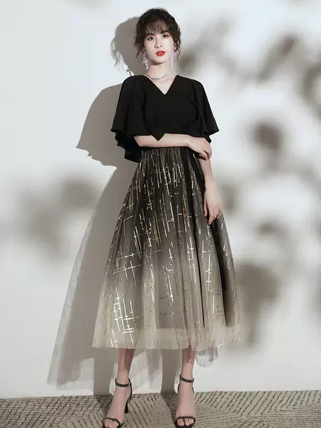 Black B medium long model