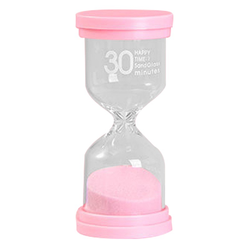 Temporizador reloj de arena resistente a la caída de los niños estudiante de gestión de tiempo de juguete 15/30/60 minutos jardín de infantes decoración de regalo