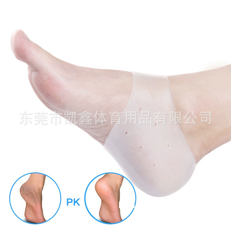 Силиконовые накладки на пятку, невидимые увлажняющие накладки для мужчин и женщин, антиразрывные носки, подушечки для пятки, дышащие защитные накладки для ног