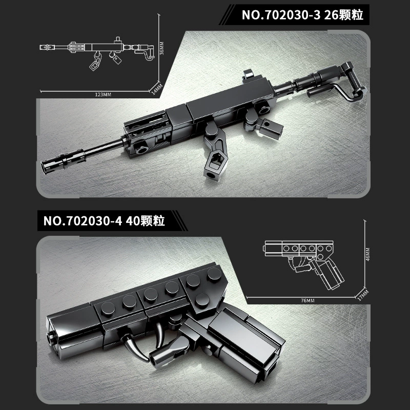 Rifle, assembly model for boys, constructor, toy, set, gift set