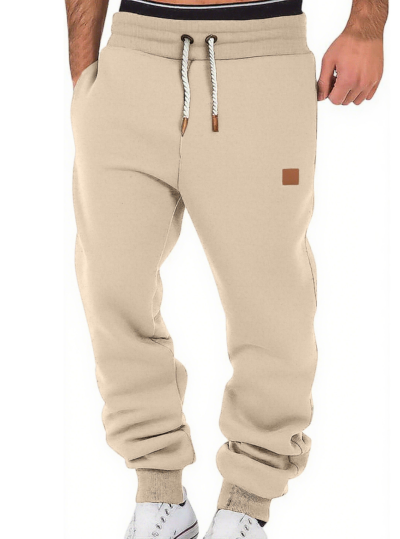 Comercio exterior transfronterizo Amazon primavera y otoño hombre casual pantalones deportivos de color tendencia pantalones Europeos y estadounidenses pantalones sueltos para hombre