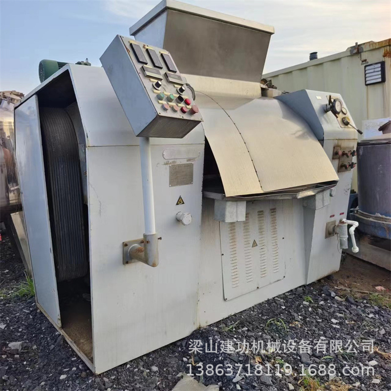 二手YS-400液压三辊研磨机 油墨染料涂料化妆品色浆研磨机 回收