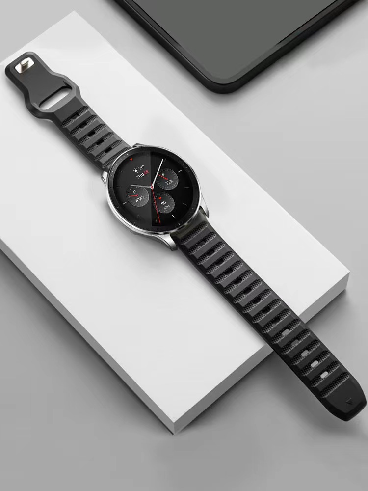 Suitable for Samsung watch5 with dot pattern 20mm strap and Huawei Honor 22mm silicone replacement strap undefined
