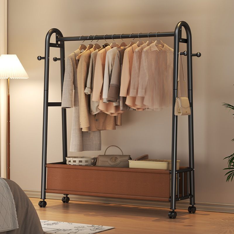 Hanger Floor-Standing Bedroom Household Removable Clothes Storage Rack Light Luxury Indoor Drying Rack Multi-Function Coat Rack