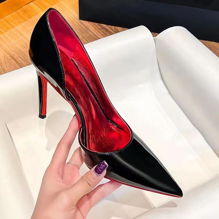 블랙 모조 다이아몬드 사이드 빈 8CM