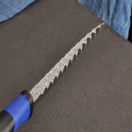 Wave Fruit Knife Blue and Black Household Peeler Dorm Portable Cutting Case Stainless Steel Melon and Fruit Knife Small Knife