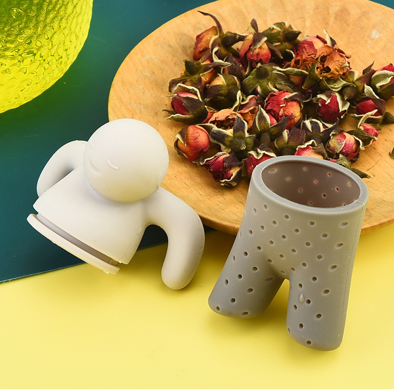 小人偶硅胶滤茶器_10