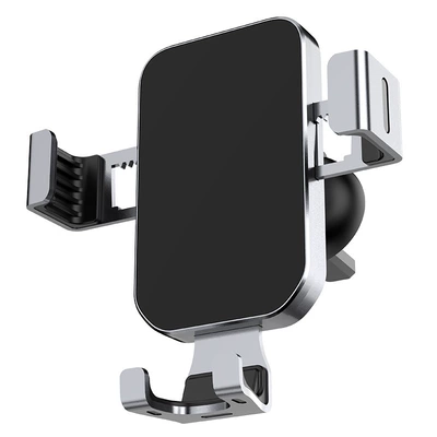 alloy anti-shake spiral car — Car phone holder