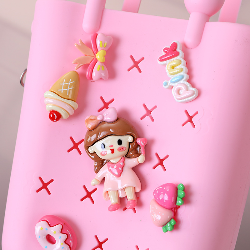 Women's Cartoon Flower PVC Open Phone Wallets display picture 13