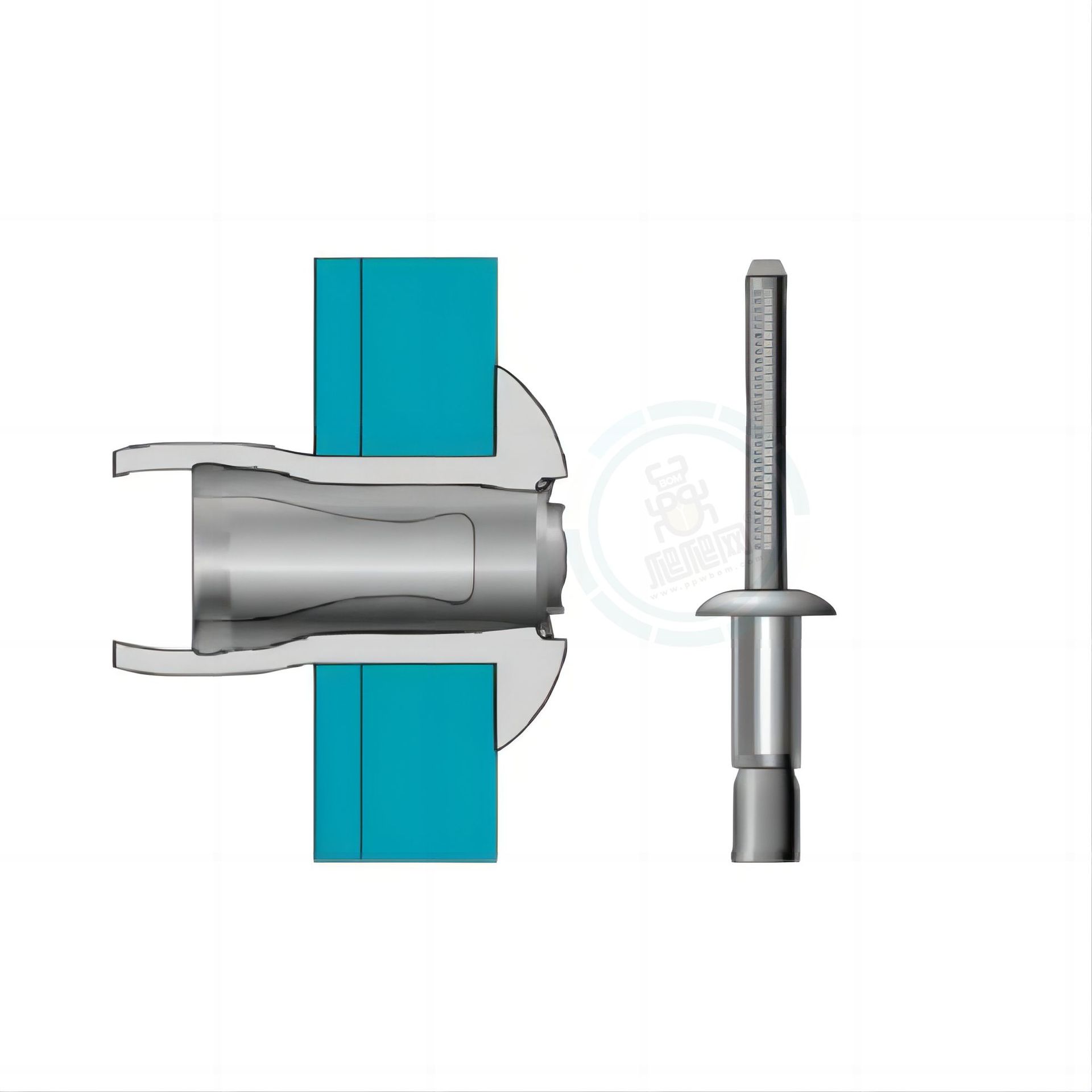 BAPV-08-06 Monobolt Rivets      铆钉