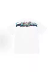 Supreme Letter Print Heavyweight Cotton T-Shirt - Crew Neck, Short Sleeve, Relaxed Fit Streetwear