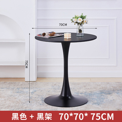 직경 70 라운드 블랙 페인트 마감