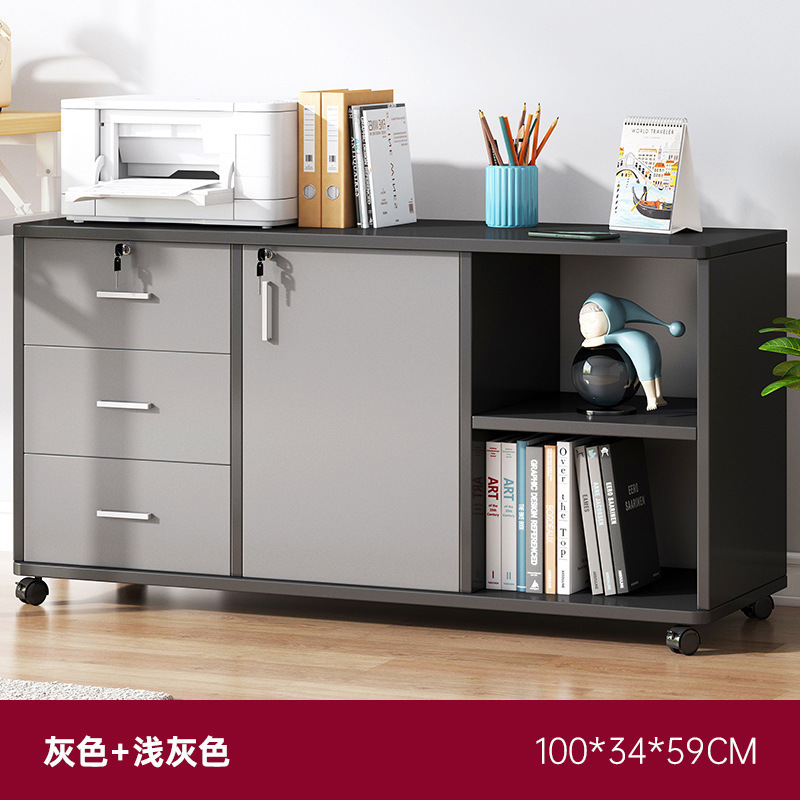 Gabinete de archivo cajón pequeño armario con cerradura gabinete Oficina simple gabinete bajo empresa dormitorio gabinete de almacenamiento estantería