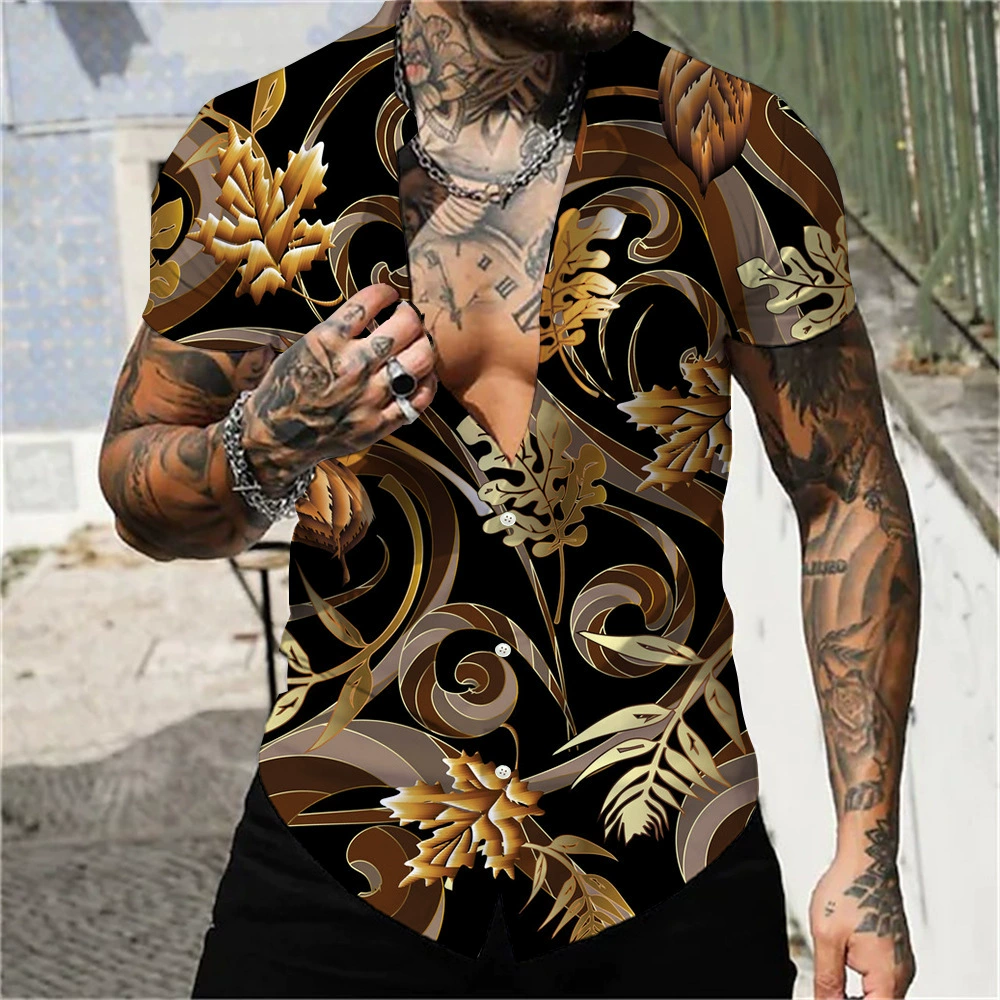 Летняя модная рубашка, 3D, velikiy razmer, Aliexpress