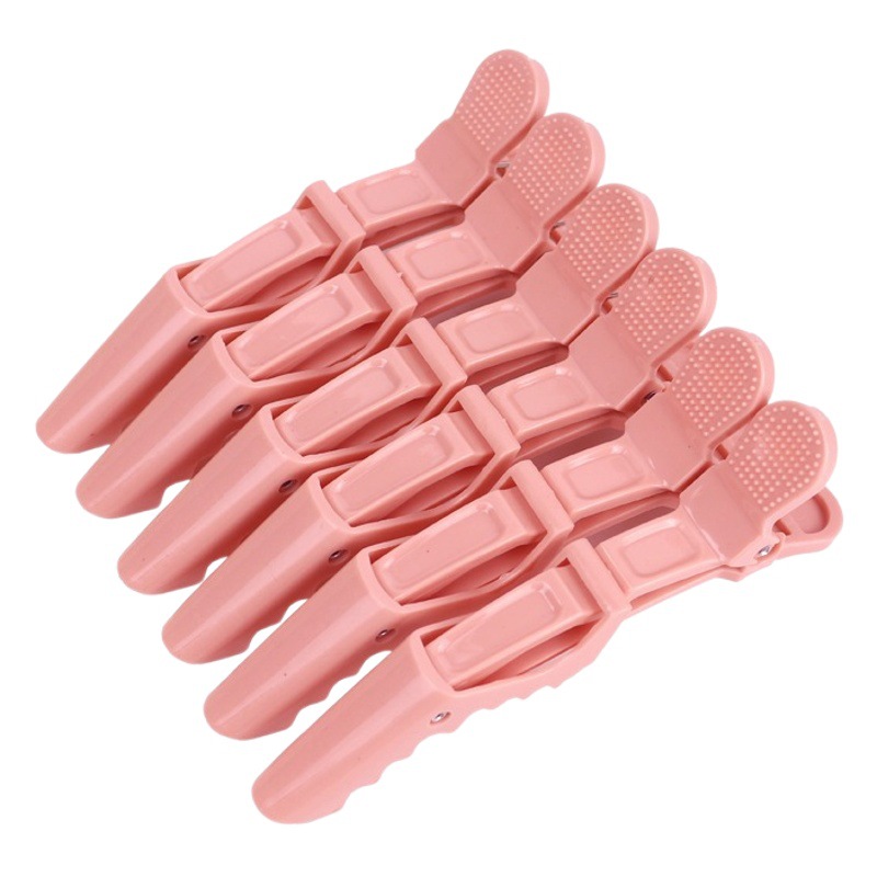 Pinza de cocodrilo de color de peluquería, herramientas de peluquería, permanente especial para peluquería, tinte para el cabello, zona de posicionamiento, clip de pico de pato