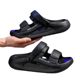 Men's Sandals New Style Shoes Thick Bottom Slippers Trendy All-match Soft Bottom High Elastic Outer Wear Summer Beach Slippers