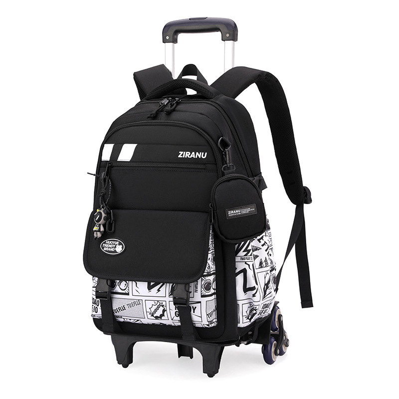 Pescado natural nuevo tipo de mochila de tirón de escuela secundaria simple de alta calidad en mochila de estudiantes de escuela secundaria mochila de gran capacidad