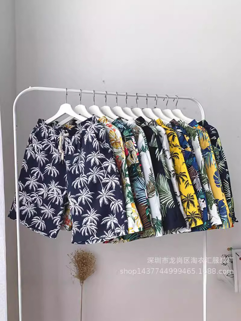summer thin beach trousers