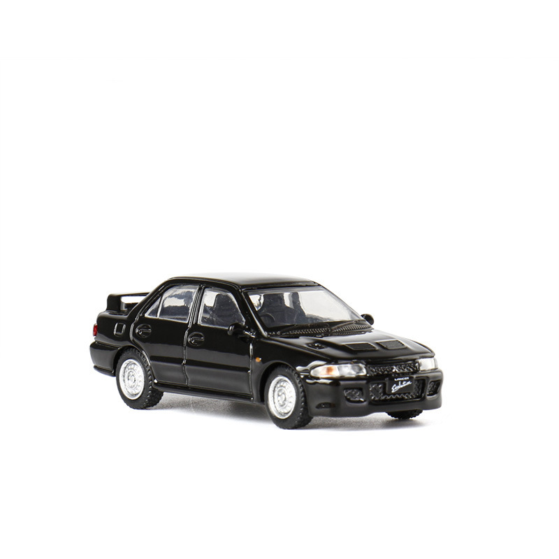 [박스] JKM 1:64 미쓰비시 3 세대 EVO3 자동차 합금 자동차 모델 금속 슬라이딩 충격 흡수 모델 절묘한