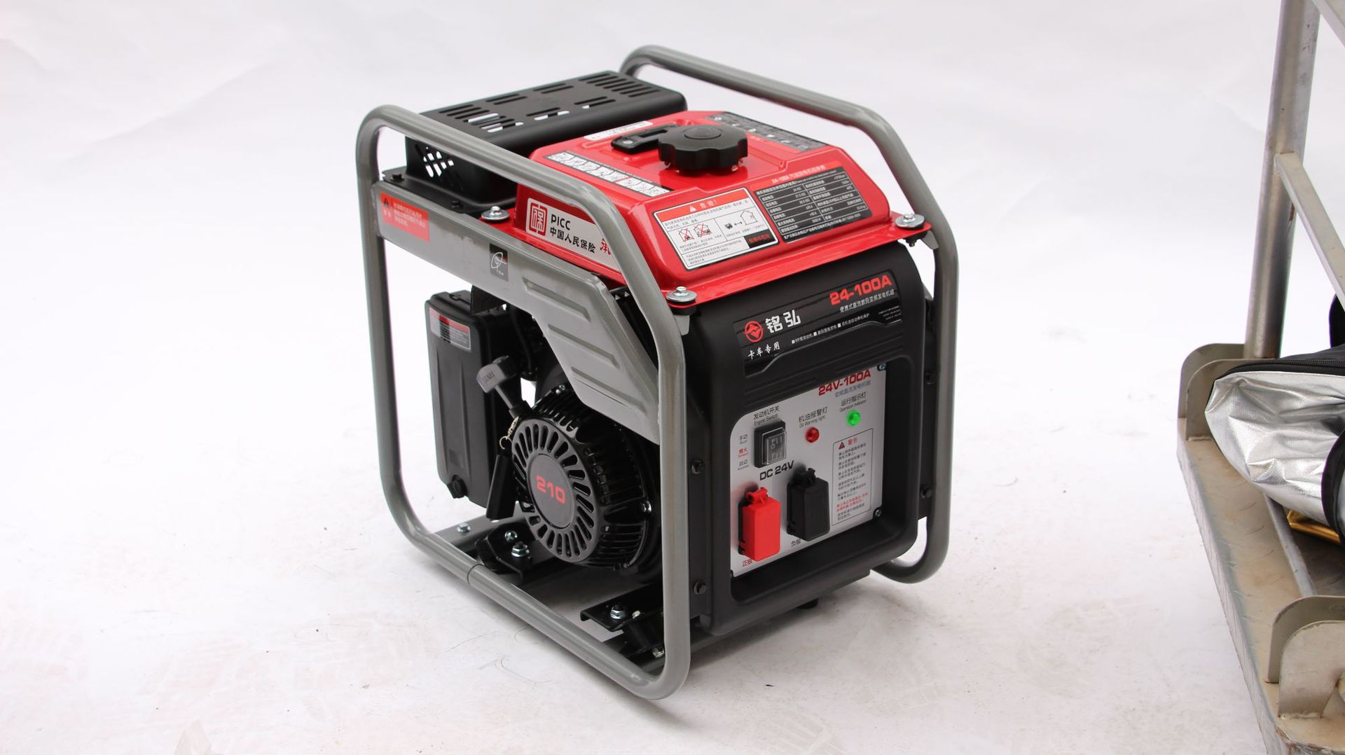 24V Vehicle-Mounted Gas (Lng) Dc Inverter Generator, Special Gasoline Engine for Large Truck Parking Air Conditioners