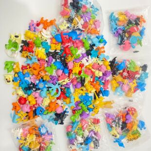 Cross-Border Pokemon Doll 144 Ornaments Magical Gacha Toys Handmade Office Baby Toys Wholesale