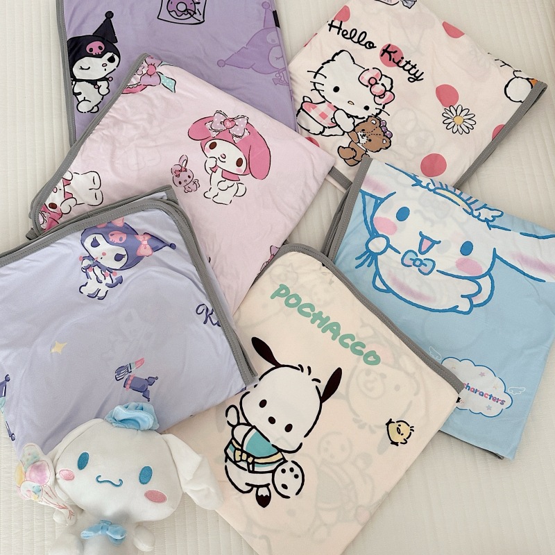 Children's cartoon knitted cute duvet for baby