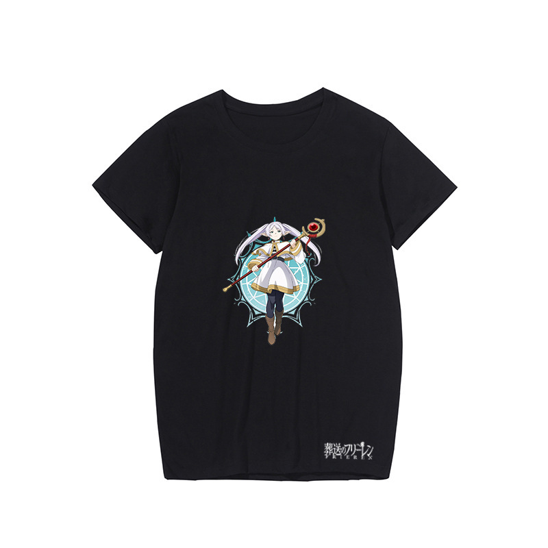 Cross-Border New Spring and Summer Round Neck Short-Sleeved Funful Fulian Anime Peripheral Loose Large Size Short-Sleeved T-Shirt