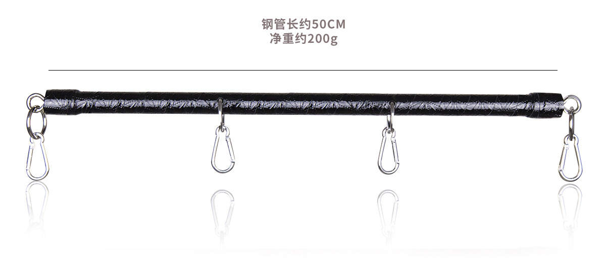 Fabricante de juguetes para adultos, esposas y grilletes desmontables, tubo de acero en forma de cruz con gancho, juguetes alternativos, accesorios SM.