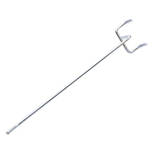 Supermarket display cabinet storage accessories for 2.5/3.2cm hole plate three-legged hook shelf jewelry hook hook