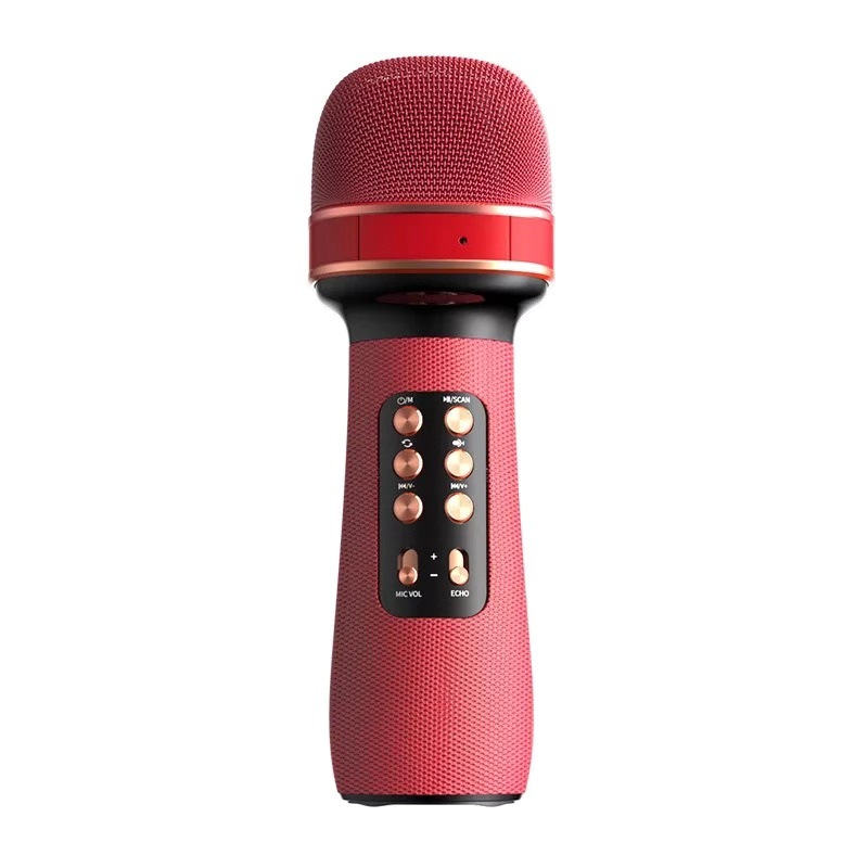 Ws-898 teléfono móvil inalámbrico hogar micrófono Bluetooth micrófono adecuado para software de karaoke con altavoz integrado
