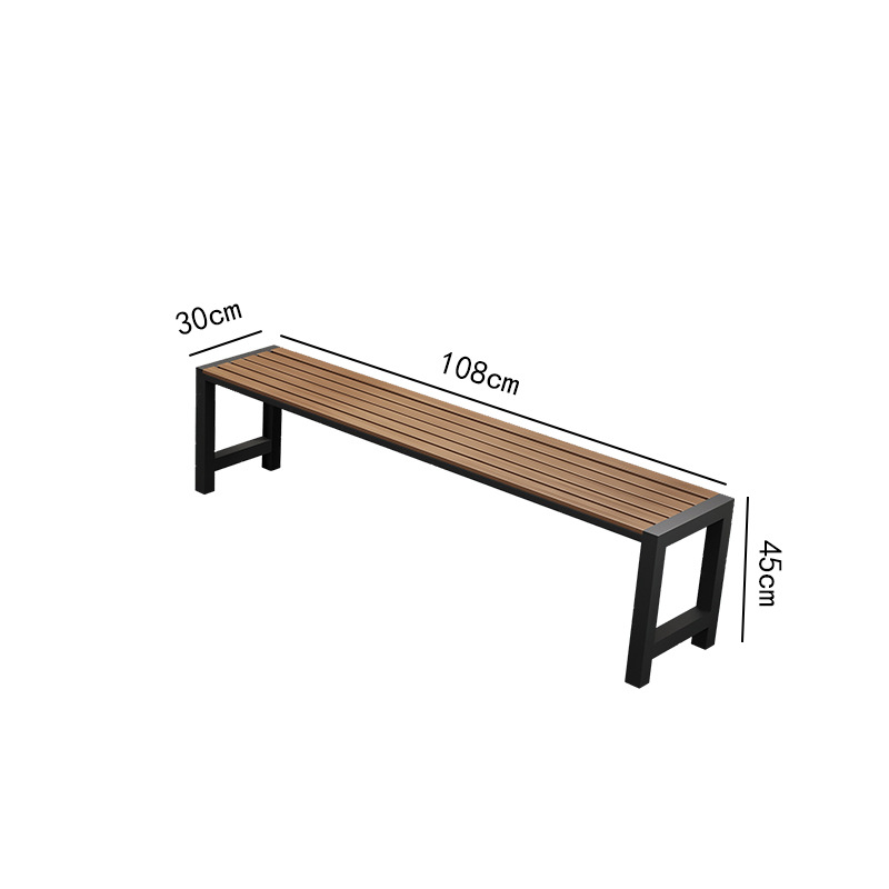 Juego de mesas y sillas al aire libre Parque de ocio Jardín Jardín Mesa de café Café Snack Street Combinación de mesas y sillas largas al aire libre