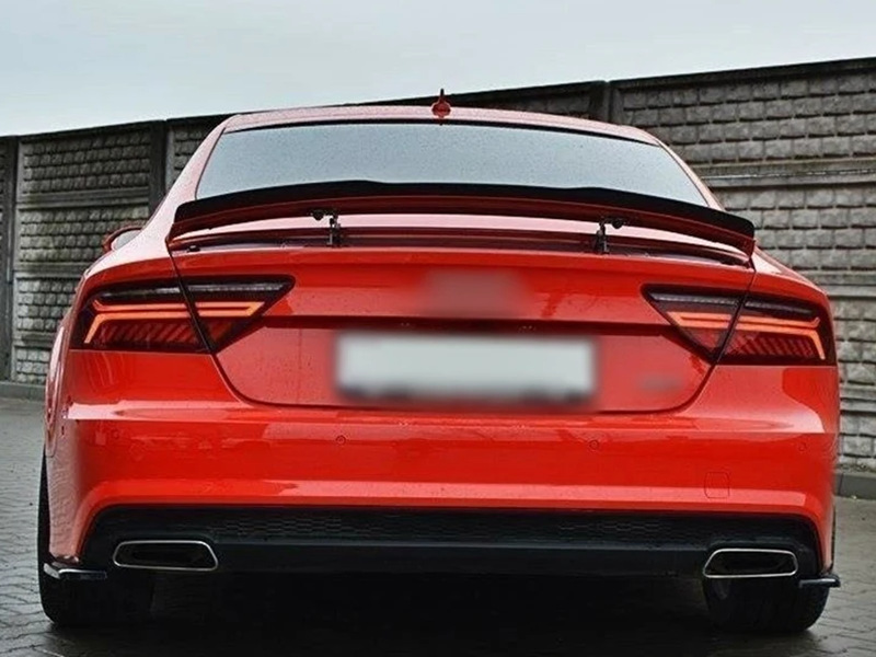 Suitable for 2012-2018 Audi A7 Rs7 Modified Rear Wing Audi A7 Blade Spoiler Without Punching and Tail Pressing