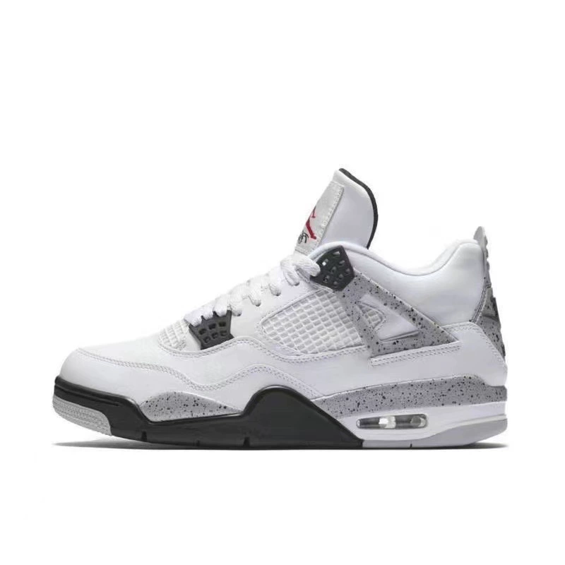 Air Jordan, белые баскетбольные кроссовки с мягкой пяткой, нескользящие, для мужчин и женщин