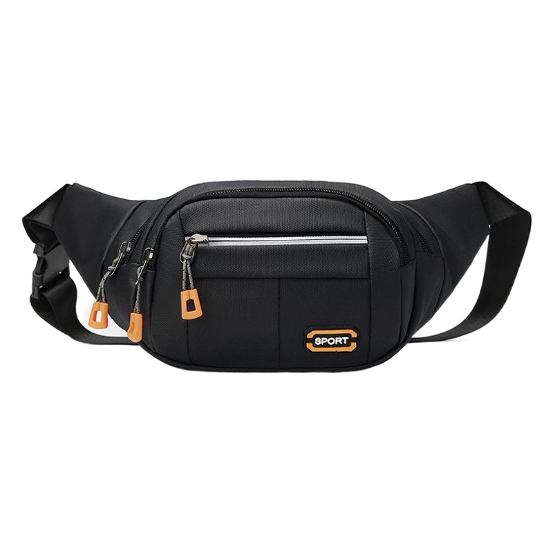 Nueva bolsa de cintura para hombres y mujeres multifuncional de gran capacidad a prueba de agua caja registradora bolsa de negocios resistente al desgaste deportes al aire libre billetera móvil