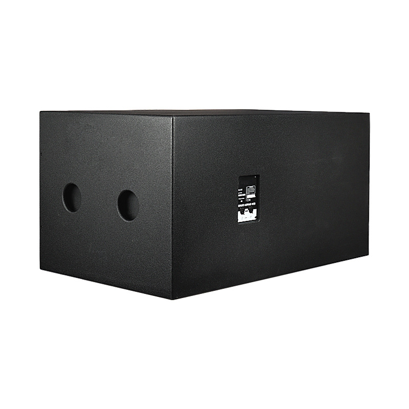 Fábrica sin envío bajo doble 18 pulgadas altavoz pasivo 1200W subwoofer profesional pasivo DS218