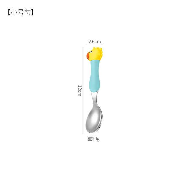 Unicorn blue spoon