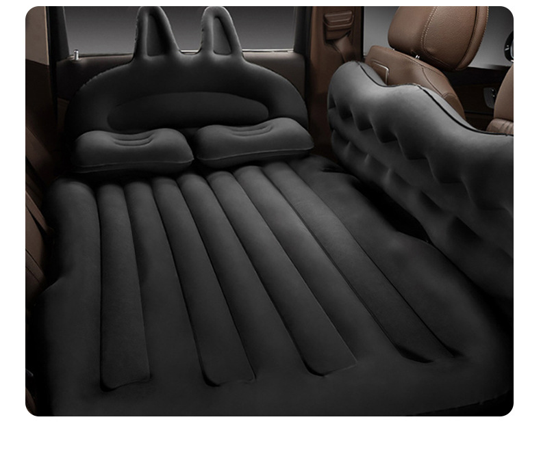 Car Inflatable Bed Travel Sedan Rear Row Air Mattress