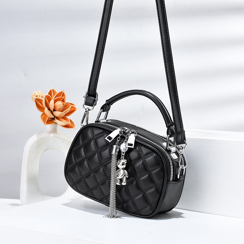 Bolso de mujer, bolso de cinturón de diamante, 2025 textura, nuevo tipo de bolso de cinturón, mini bolso de hombro