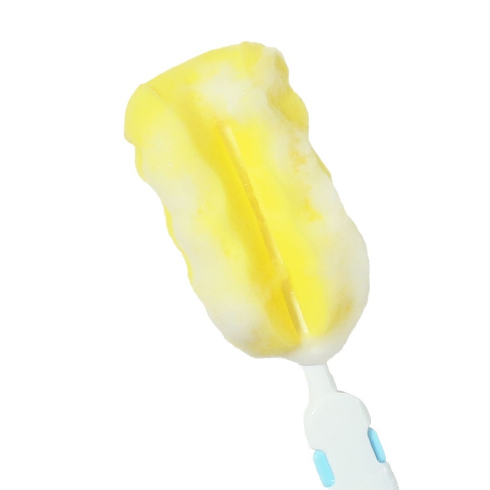 Cepillo para biberón de bebé, esponja de alta densidad, cepillo de cabeza de repuesto, cepillo para chupete, cepillo para biberón, juego de cepillo de limpieza individual