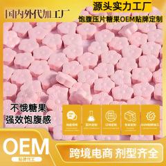 果物と野菜の静的燃焼タブレット満腹感タブレットキャンディ OEM 複合植物食物繊維チュアブルタブレットメーカーカスタマイズ