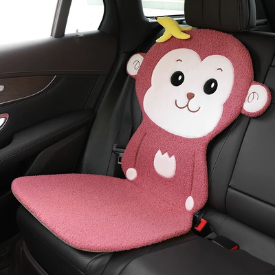 Child Safety Seat Anti-wear Cushion Universal Baby Seat Cushion Thickened Car Seat Seat Anti-slip Cushion Protective Cushion (Anti-slip mat) - bean-banana-monkey