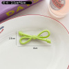 Cute hairgrip with bow, bangs, brand hair accessory