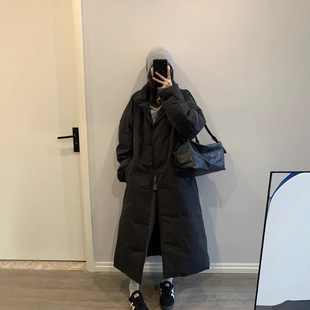 Down Jacket Women's Popular Style 2025 New Authentic White Duck down High Quality Korean Stand Collar Winter Warm Trendy Jacket