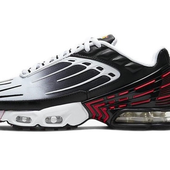 New foreign trade cross-border TN air cushion shoes PlusII black stable light shock-absorbing air cushion running shoes CJ9684