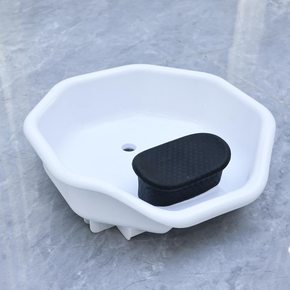 Accesorios especiales para la cama de lavado de cabello máquina de fumigación cubierta de fumigación cabellera baño de tratamiento cabellera accesorios de circulación de agua barbería agua