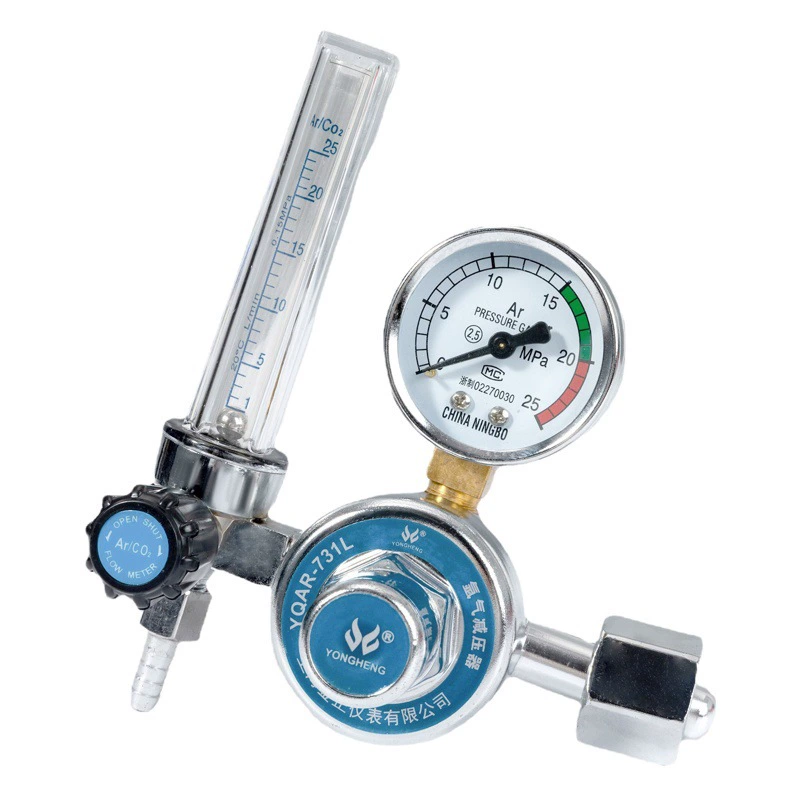 Заводская Поставка марки Yongheng счетчик газа аргона Редуктор Давления Аргона Большой выгодно
