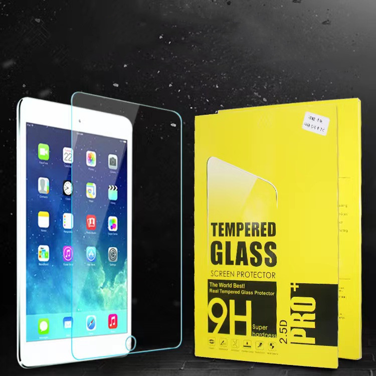Suitable for ipad2/3/4/5/6 flat tempered film 10.5/12.4/9.7 inch MI large screen tempered film/small degree
