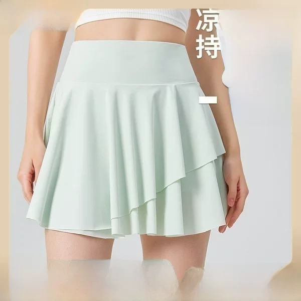 Cross-border Sports Golf Skirt Women's Quick-dry Sports Skirt High Waist Tennis Pleated Short Skirt Yoga Wear