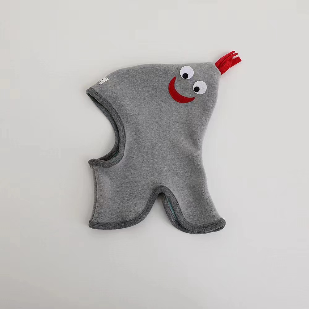 Children's rooster hat - gray