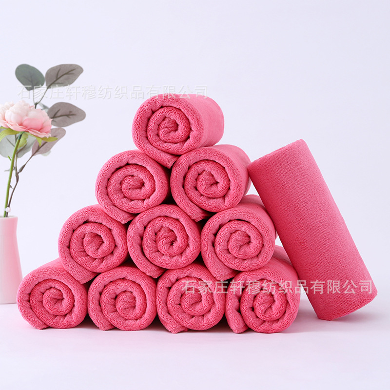 Pink / 35*75(hairdressing towel) 300g/ ㎡
